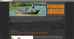 Desktop Screenshot of fishingtherogue.com